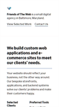 Mobile Screenshot of friendsoftheweb.com