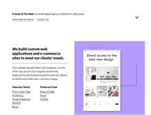 Tablet Screenshot of friendsoftheweb.com